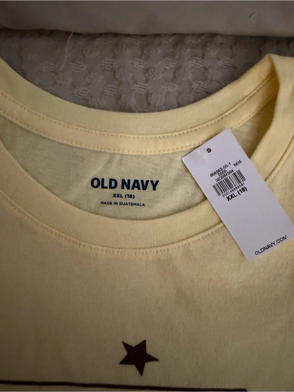 Old Navy Yellow Powerpuff Girls Graphic Tee